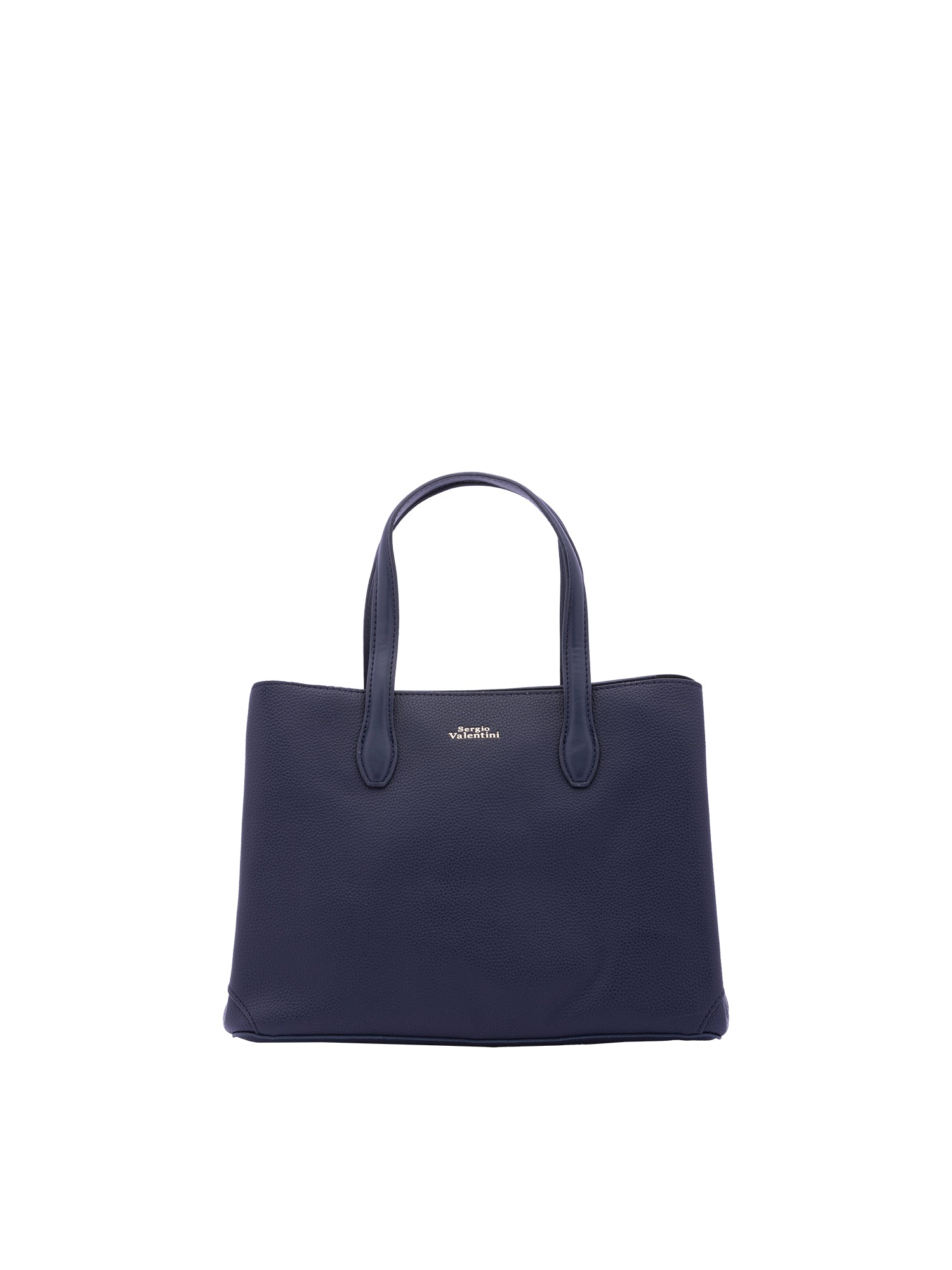 Borsa a mano da donna Ecopelle 7177-DARK BLUE Sergio Valentini