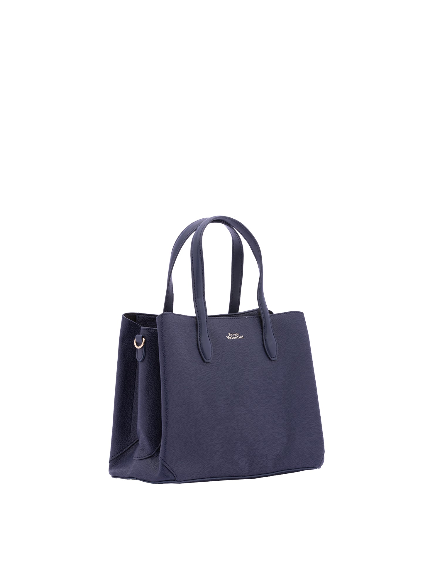 Borsa a mano da donna Ecopelle 7177-DARK BLUE Sergio Valentini