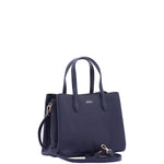 Borsa a mano da donna Ecopelle 7177-DARK BLUE Sergio Valentini