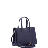 Borsa a mano da donna Ecopelle 7177-DARK BLUE Sergio Valentini
