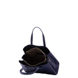Borsa a mano da donna Ecopelle 7177-DARK BLUE Sergio Valentini