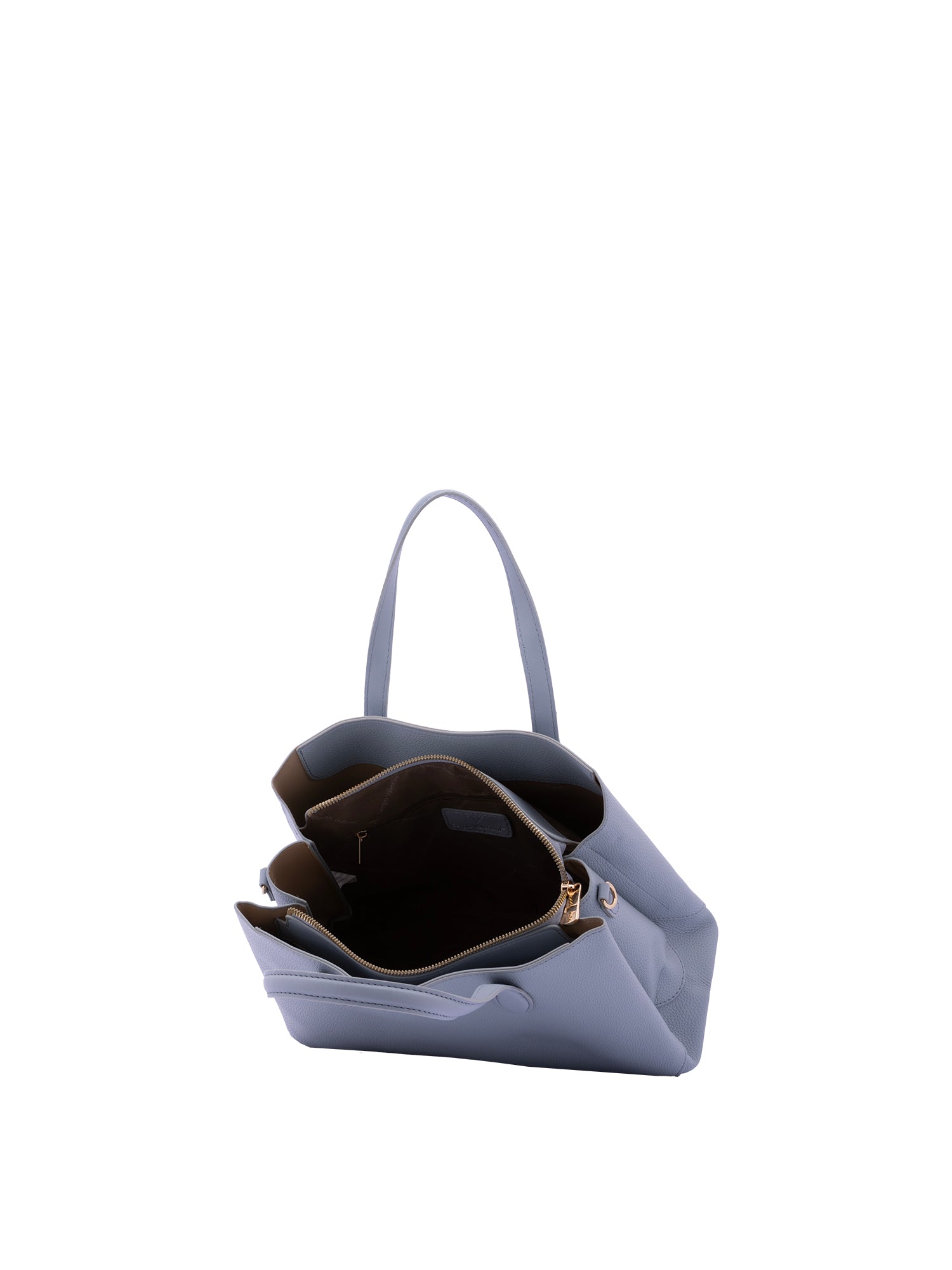 Borsa a mano da donna Ecopelle 7177-LIGHT BLUE Sergio Valentini