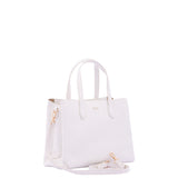 Borsa a mano da donna Ecopelle 7177-WHITE Sergio Valentini