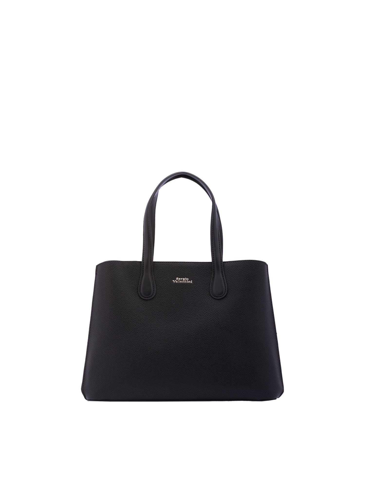 Borsa a mano da donna Ecopelle 7178-BLACK Sergio Valentini
