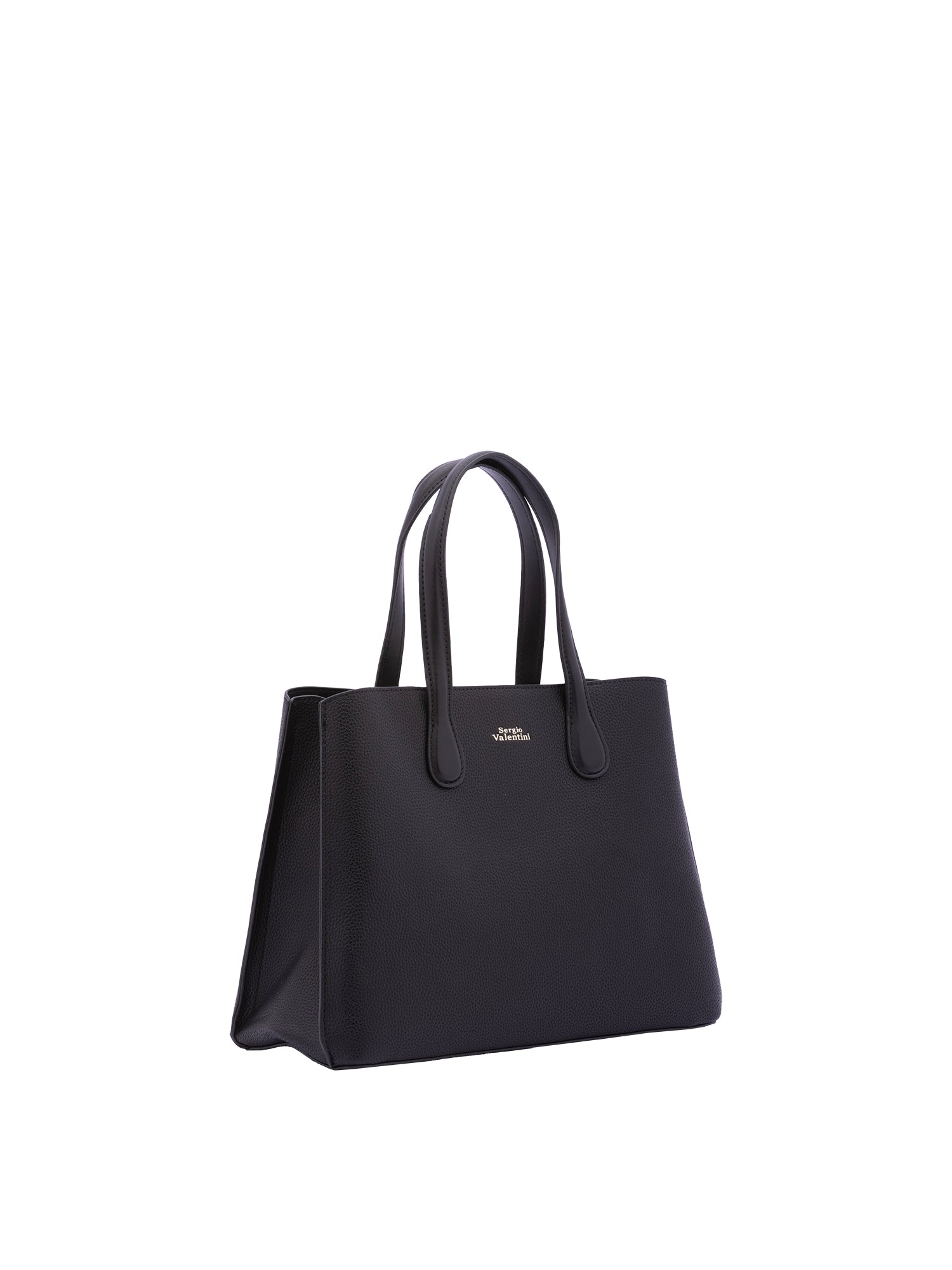 Borsa a mano da donna Ecopelle 7178-BLACK Sergio Valentini