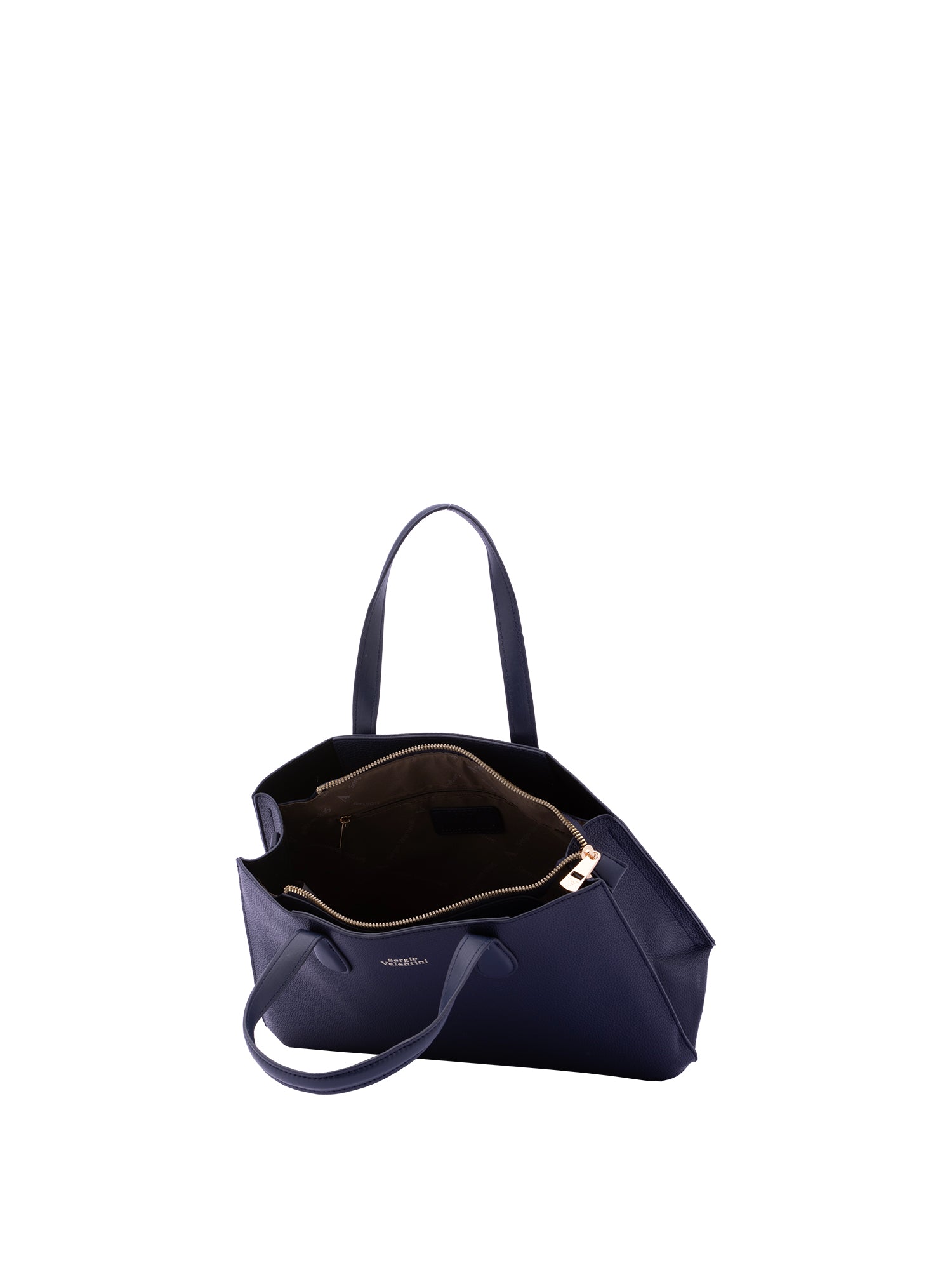 Borsa a mano da donna Ecopelle 7178-DARK BLUE Sergio Valentini