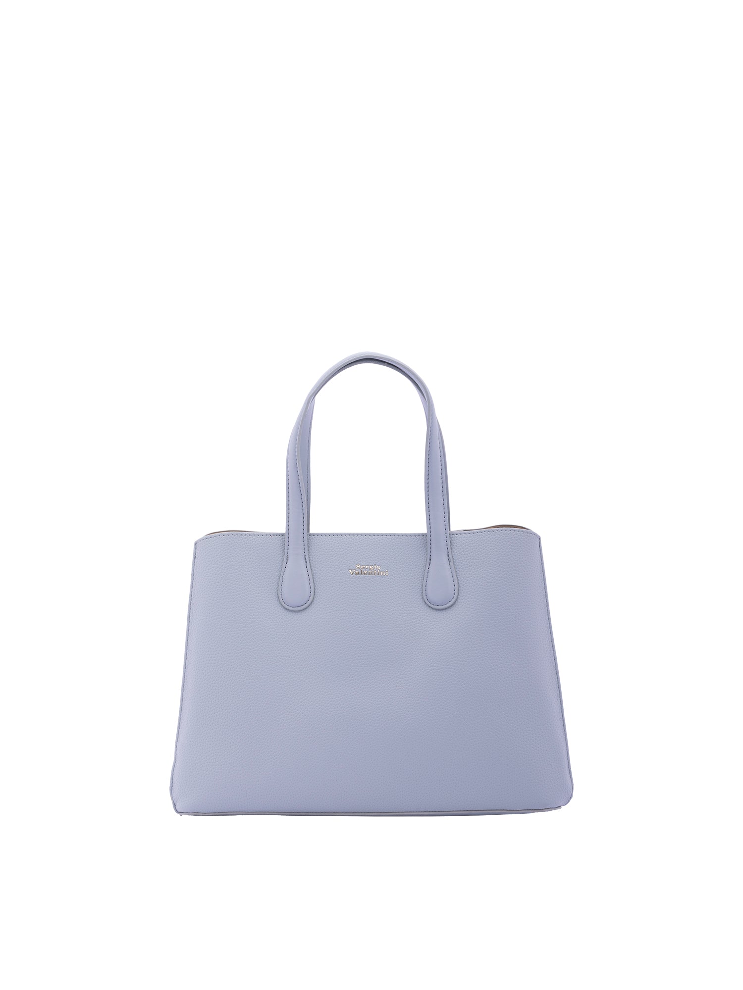 Borsa a mano da donna Ecopelle 7178-LIGHT BLUE Sergio Valentini