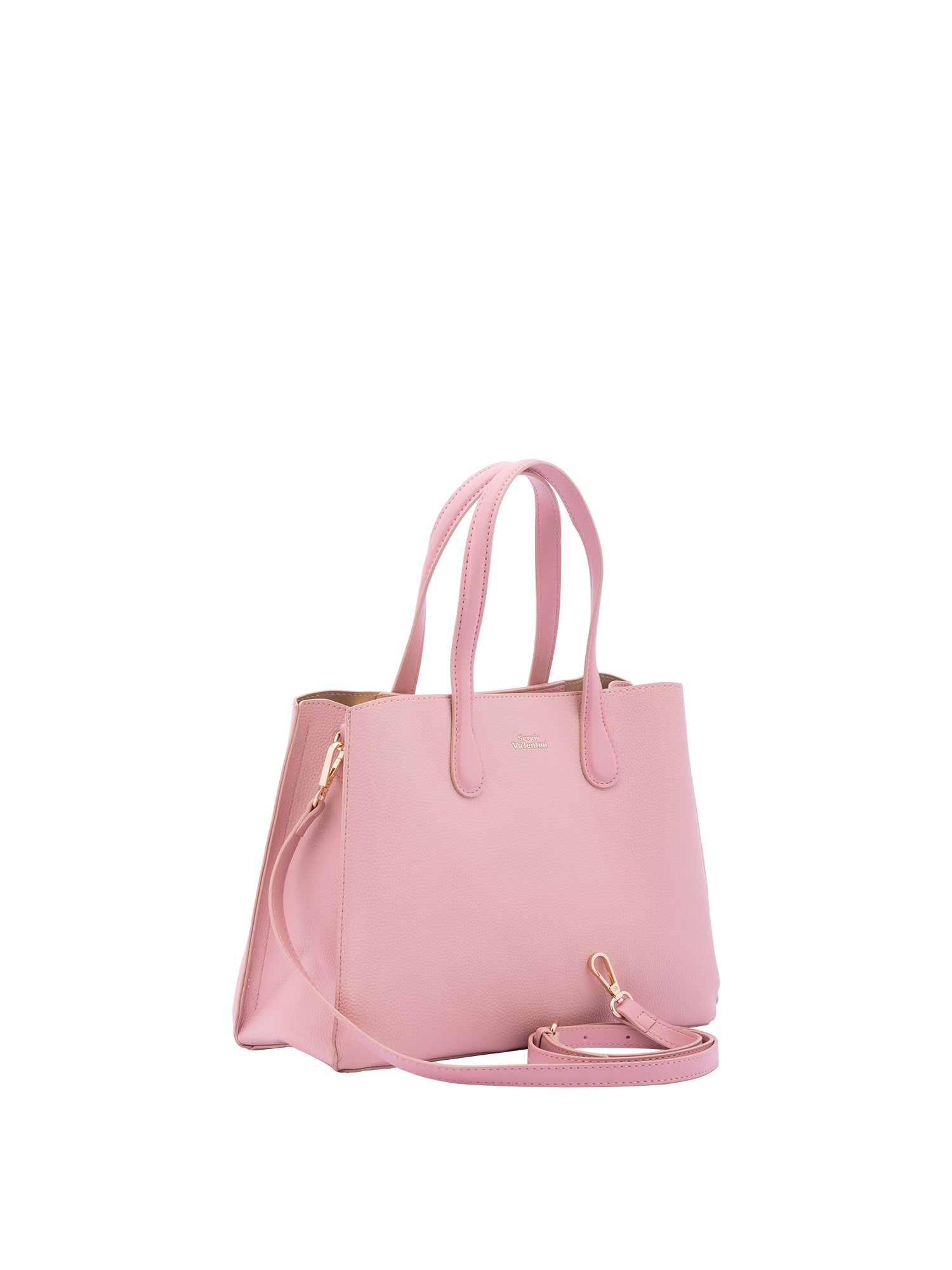 Borsa a mano da donna Ecopelle 7178-PINK Sergio Valentini