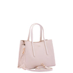 Borsa a mano da donna Ecopelle e zip 7179-BEIGE Sergio Valentini