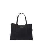 Borsa a mano da donna Ecopelle e zip 7179-BLACK Sergio Valentini