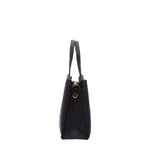 Borsa a mano da donna Ecopelle e zip 7179-BLACK Sergio Valentini