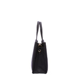 Borsa a mano da donna Ecopelle e zip 7179-BLACK Sergio Valentini