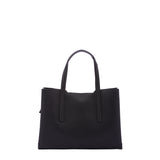 Borsa a mano da donna Ecopelle e zip 7179-BLACK Sergio Valentini