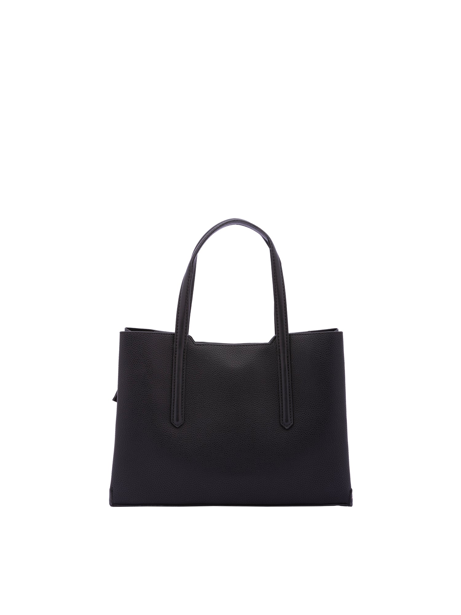 Borsa a mano da donna Ecopelle e zip 7179-BLACK Sergio Valentini