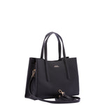 Borsa a mano da donna Ecopelle e zip 7179-BLACK Sergio Valentini