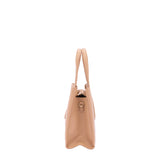 Borsa a mano da donna Ecopelle e zip 7179-CHOCO Sergio Valentini