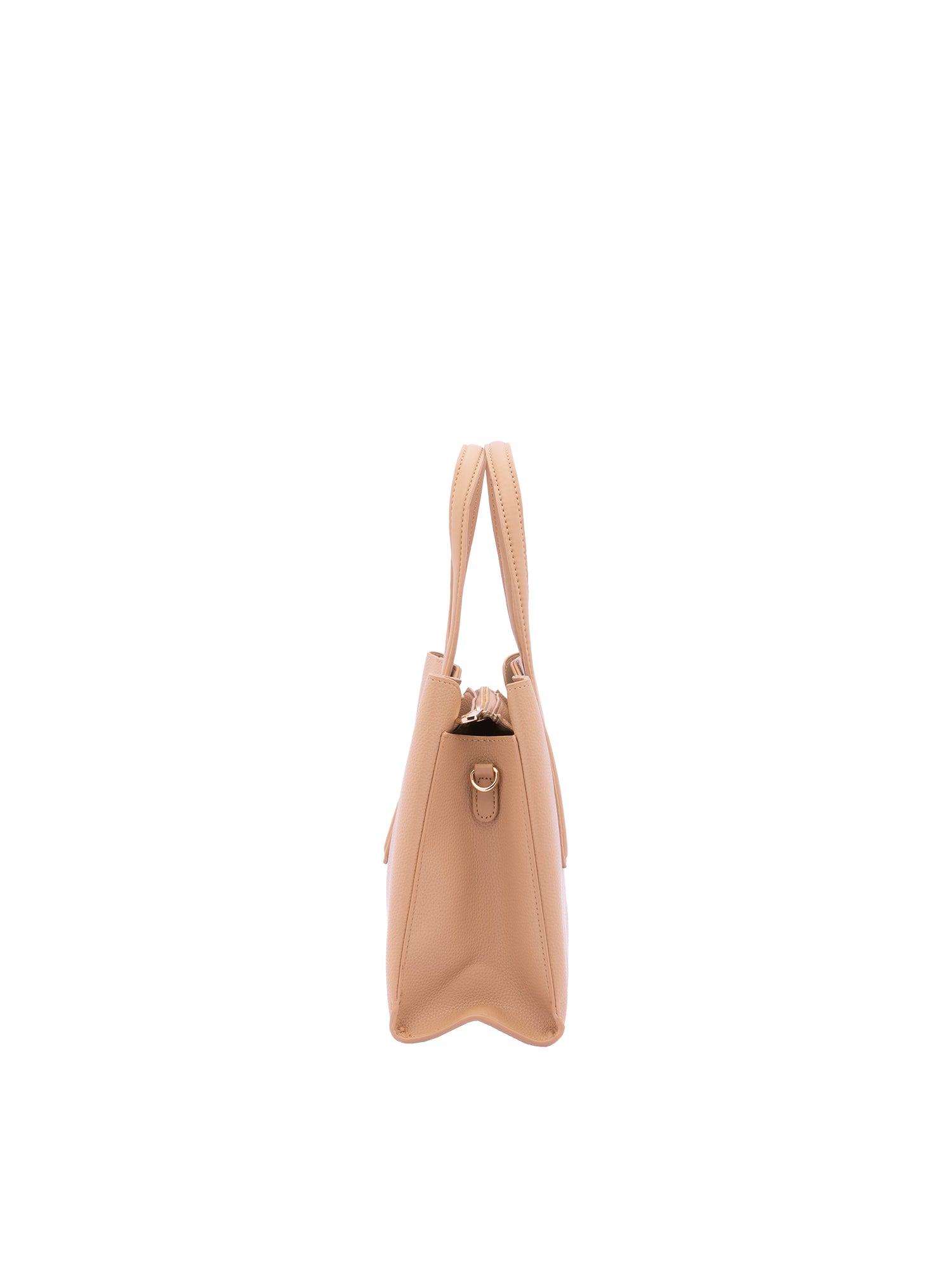 Borsa a mano da donna Ecopelle e zip 7179-CHOCO Sergio Valentini