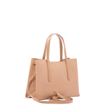 Borsa a mano da donna Ecopelle e zip 7179-CHOCO Sergio Valentini