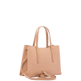 Borsa a mano da donna Ecopelle e zip 7179-CHOCO Sergio Valentini