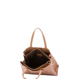 Borsa a mano da donna Ecopelle e zip 7179-CHOCO Sergio Valentini