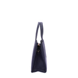 Borsa a mano da donna Ecopelle e zip 7179-DARK BLUE Sergio Valentini