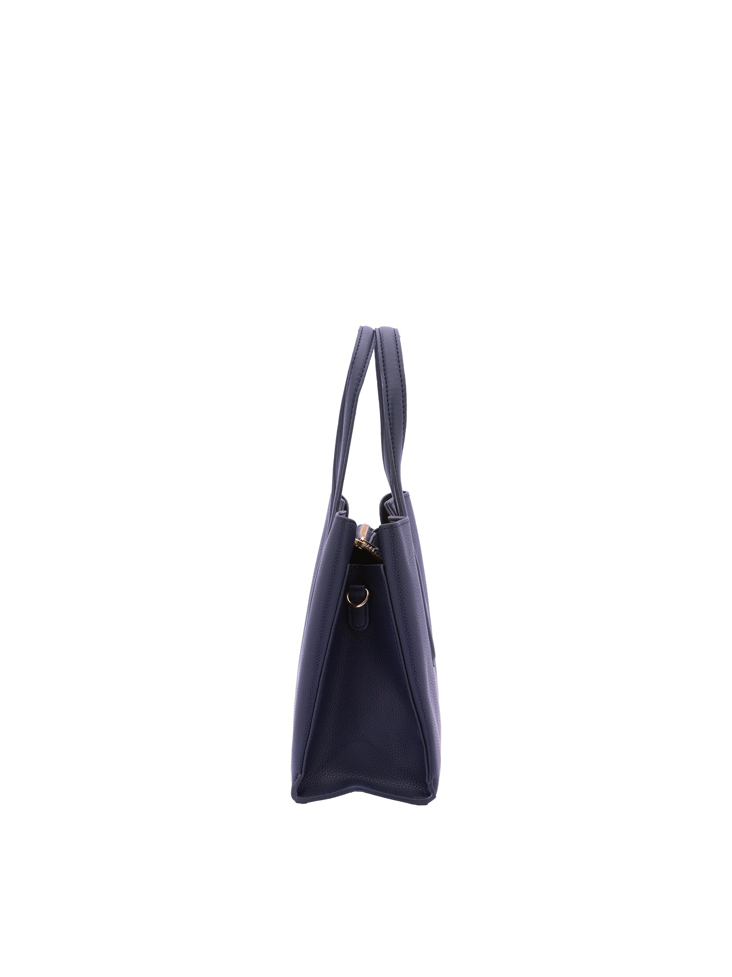 Borsa a mano da donna Ecopelle e zip 7179-DARK BLUE Sergio Valentini