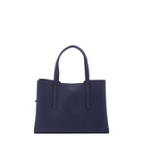 Borsa a mano da donna Ecopelle e zip 7179-DARK BLUE Sergio Valentini