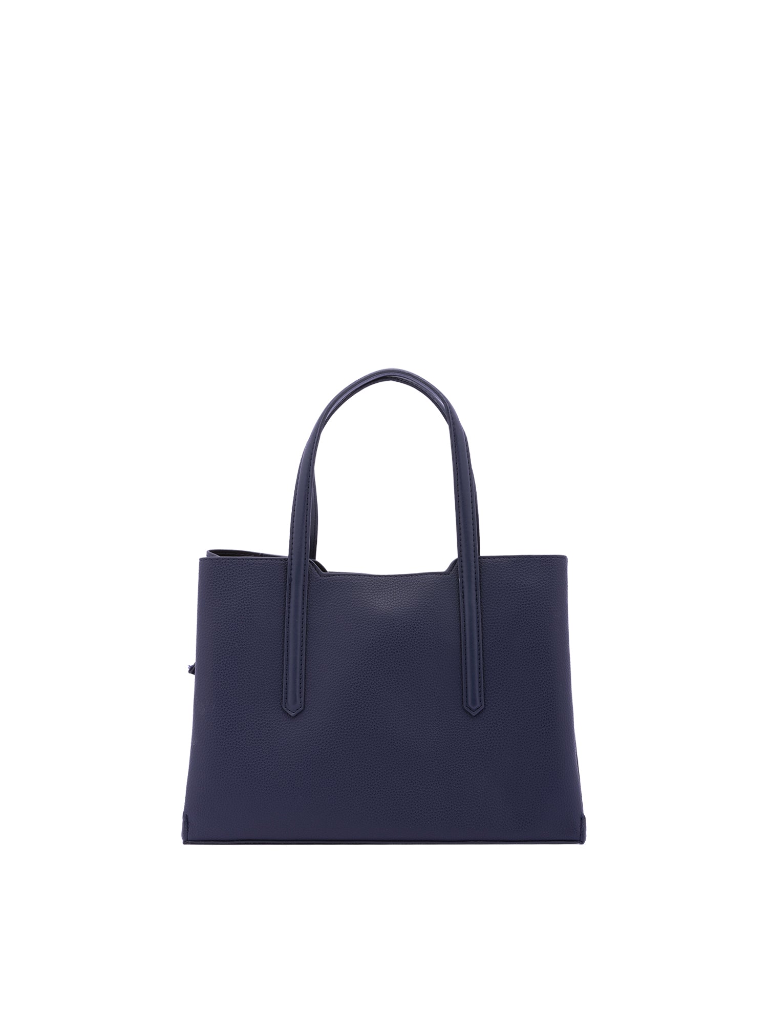 Borsa a mano da donna Ecopelle e zip 7179-DARK BLUE Sergio Valentini