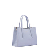 Borsa a mano da donna Ecopelle e zip 7179-LIGHT BLUE Sergio Valentini
