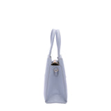 Borsa a mano da donna Ecopelle e zip 7179-LIGHT BLUE Sergio Valentini