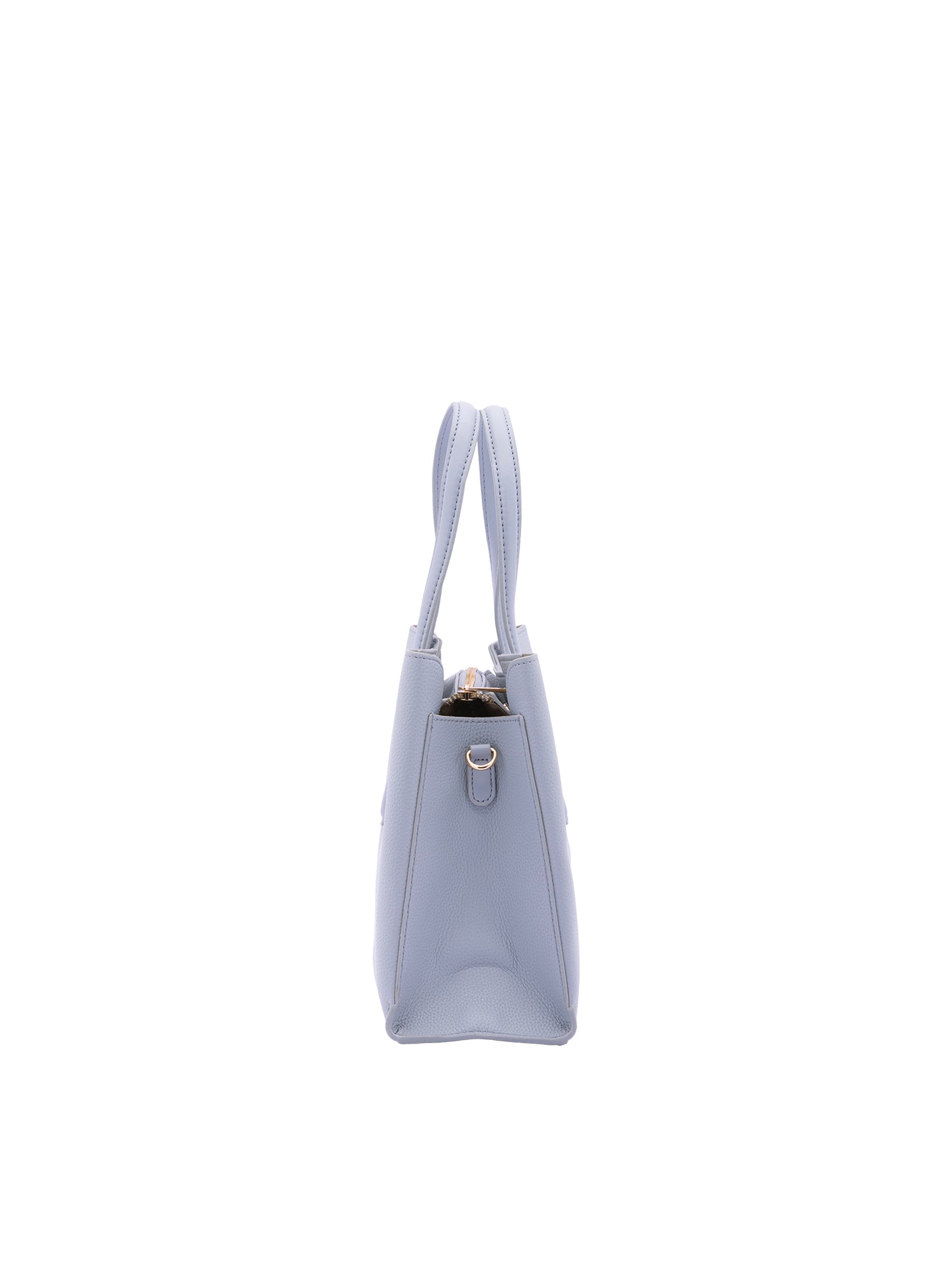 Borsa a mano da donna Ecopelle e zip 7179-LIGHT BLUE Sergio Valentini