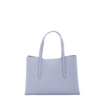 Borsa a mano da donna Ecopelle e zip 7179-LIGHT BLUE Sergio Valentini