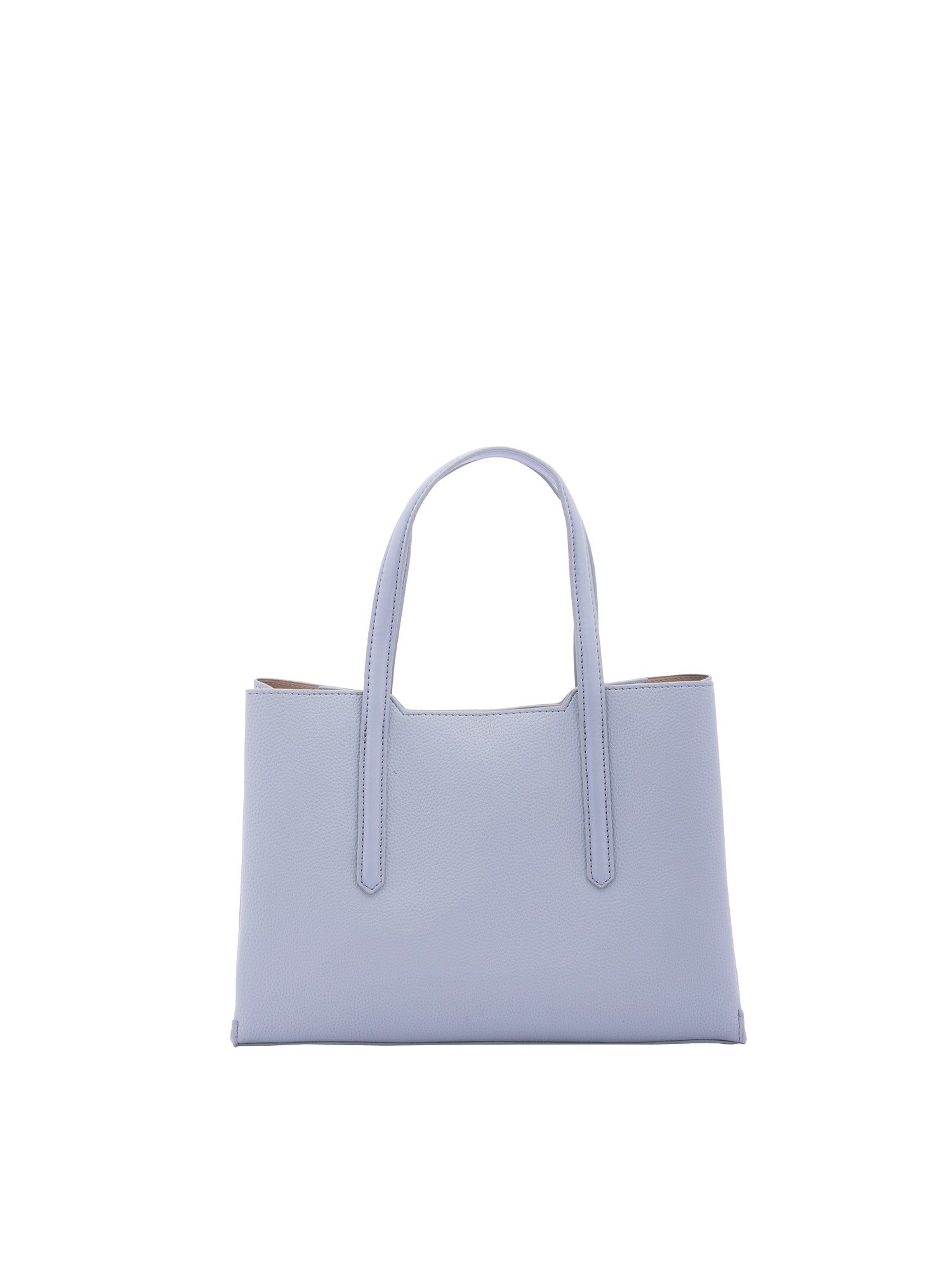 Borsa a mano da donna Ecopelle e zip 7179-LIGHT BLUE Sergio Valentini