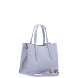 Borsa a mano da donna Ecopelle e zip 7179-LIGHT BLUE Sergio Valentini
