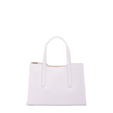 Borsa a mano da donna Ecopelle e zip 7179-WHITE Sergio Valentini