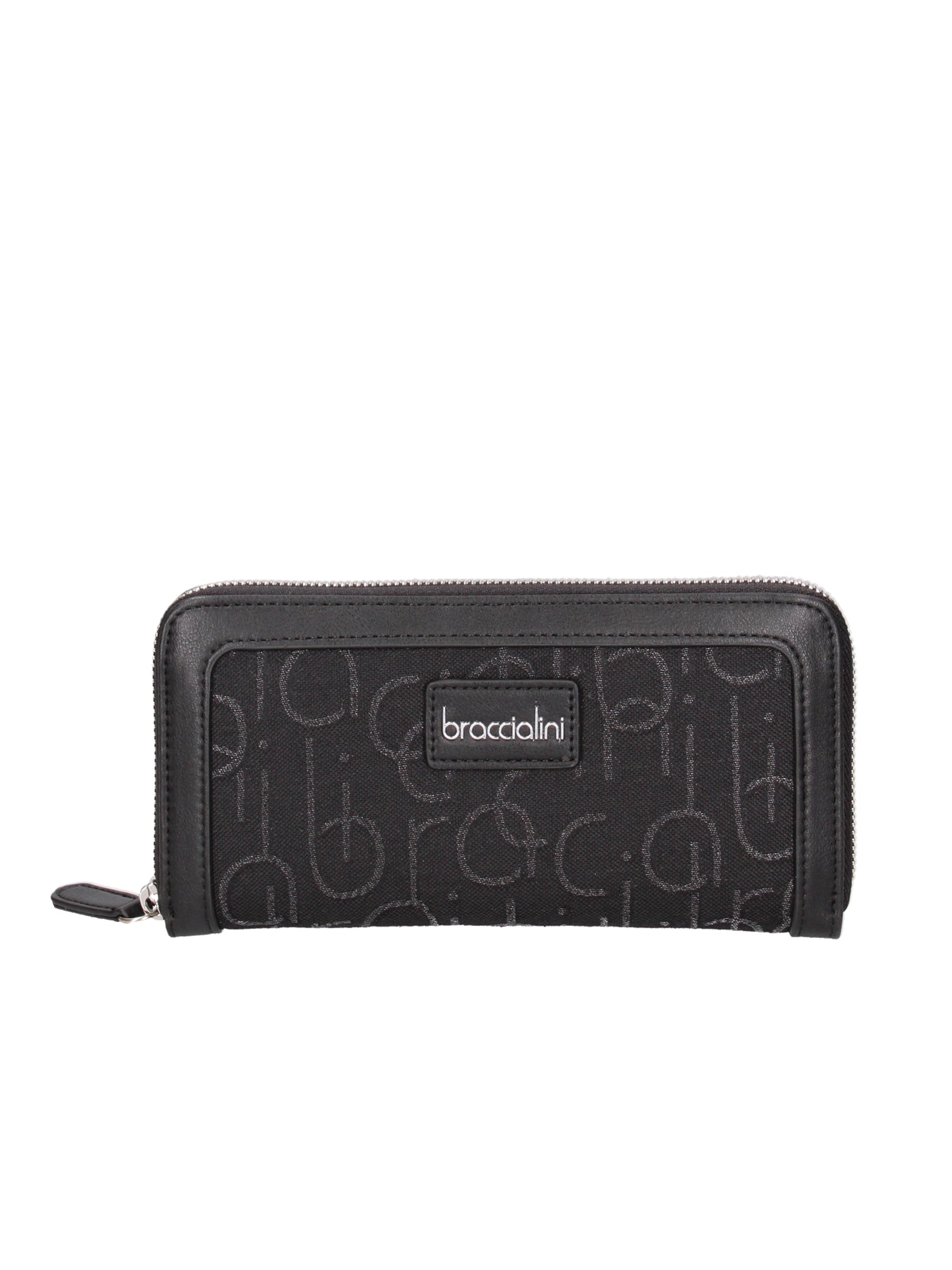 Eco-pelle B16410 126-NERO Portafoglio donna Azelia Lux Braccialini