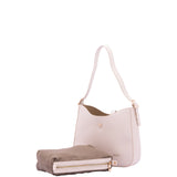 Borsa a tracolla da donna Ecopelle 7180-BEIGE Sergio Valentini