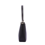 Borsa a tracolla da donna Ecopelle 7180-BLACK Sergio Valentini