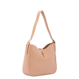 Borsa a tracolla da donna Ecopelle 7180-CHOCO Sergio Valentini