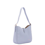Borsa a tracolla da donna Ecopelle 7180-LIGHT BLUE Sergio Valentini