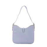 Borsa a tracolla da donna Ecopelle 7180-LIGHT BLUE Sergio Valentini