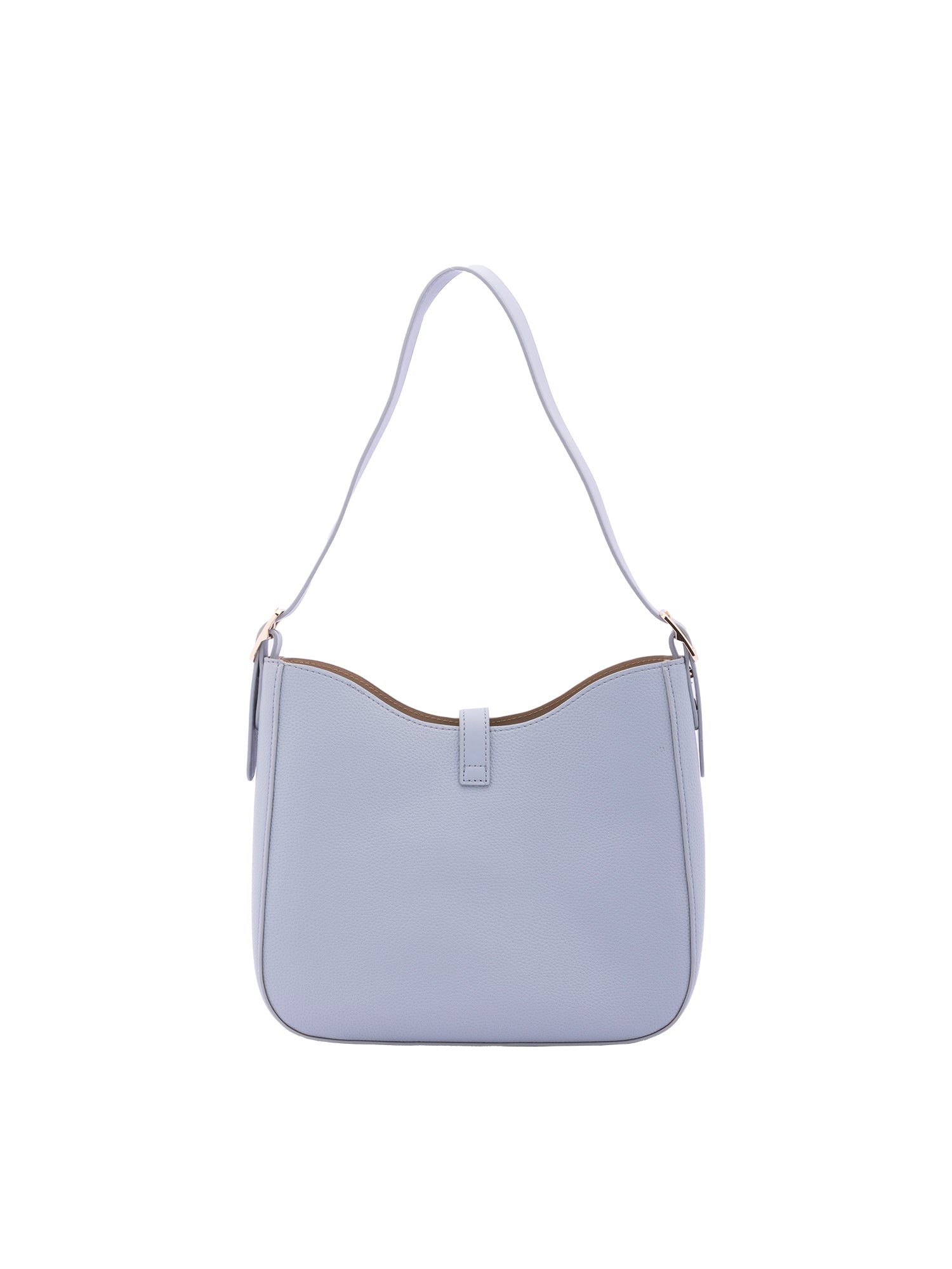 Borsa a tracolla da donna Ecopelle 7180-LIGHT BLUE Sergio Valentini