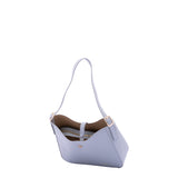 Borsa a tracolla da donna Ecopelle 7180-LIGHT BLUE Sergio Valentini
