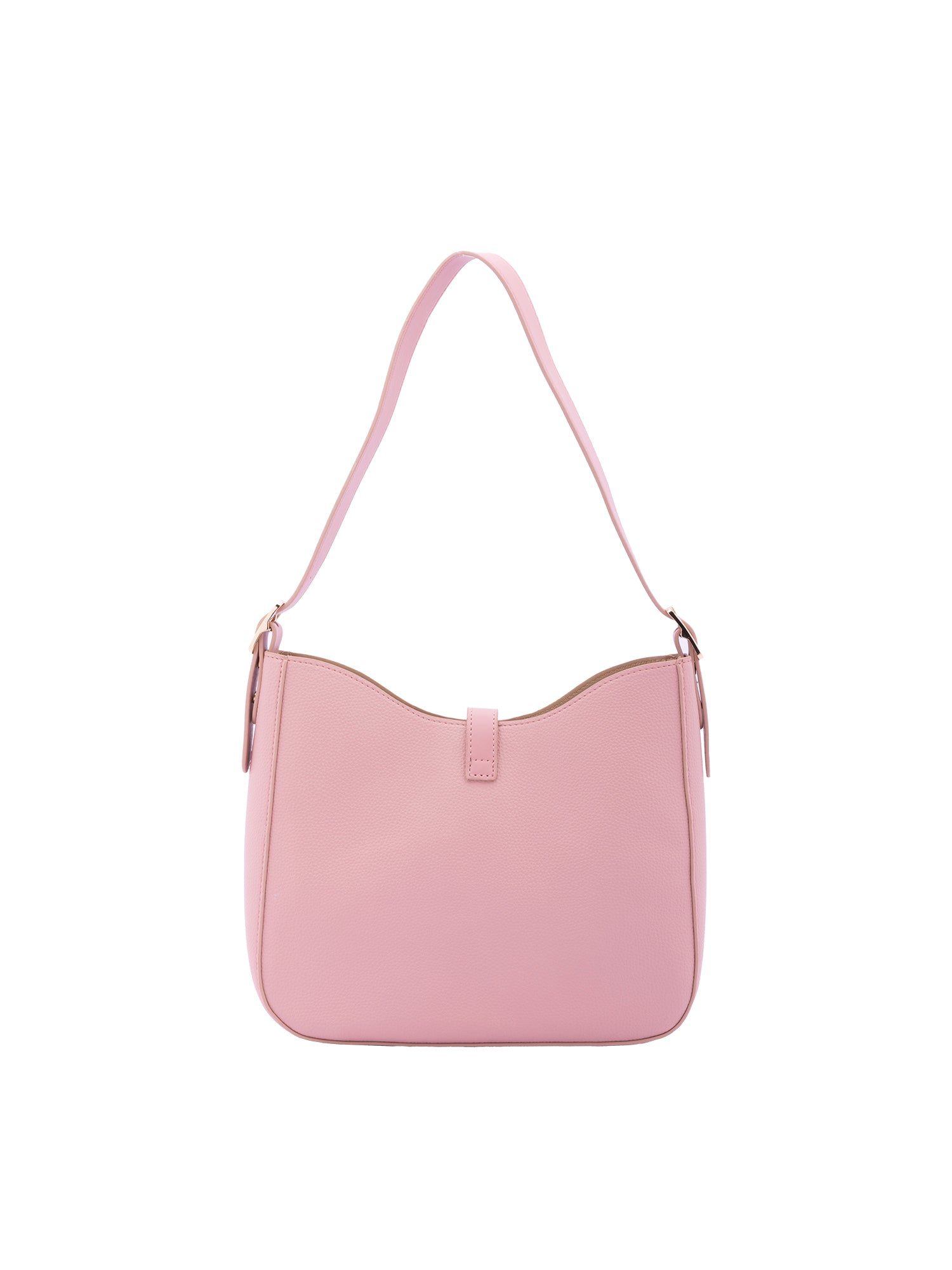 Borsa a tracolla da donna Ecopelle 7180-PINK Sergio Valentini