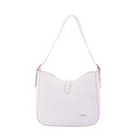 Borsa a tracolla da donna Ecopelle 7180-WHITE Sergio Valentini