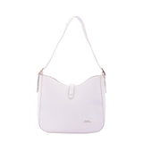 Borsa a tracolla da donna Ecopelle 7180-WHITE Sergio Valentini