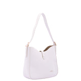 Borsa a tracolla da donna Ecopelle 7180-WHITE Sergio Valentini