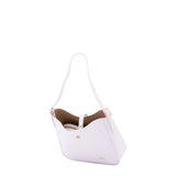Borsa a tracolla da donna Ecopelle 7180-WHITE Sergio Valentini