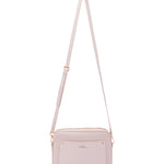 Borsa a tracolla da donna Ecopelle 7181-BEIGE Sergio Valentini