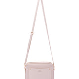 Borsa a tracolla da donna Ecopelle 7181-BEIGE Sergio Valentini